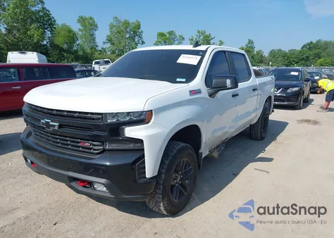 2021 Chevrolet Silverado 1500 4Wd Short Bed Lt Trail Boss из США, поврежденный, VIN 1GCPYFED6MZ137175